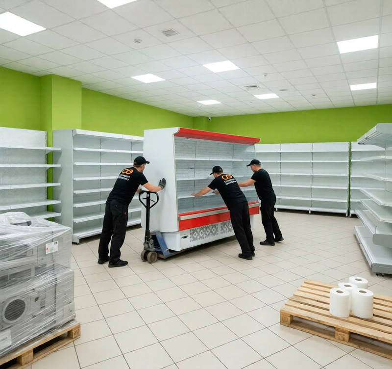 Переезд магазина в Асино